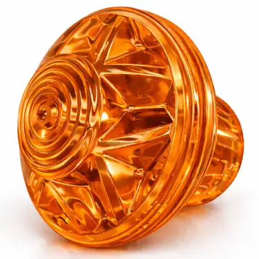 Click Here To Enlarge This Photo Of E14 Decorlite Fairground Cabochon Top & Base - 10pcs