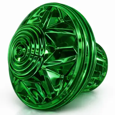 Click Here To Enlarge This Photo Of E14 Decorlite Fairground Cabochon Top & Base - 10pcs