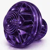 E14 Decorlite Fairground Cabochon Top & Base - 10pcs