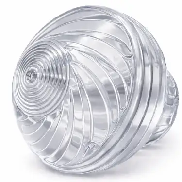 Click Here To Enlarge This Photo Of E14 Turbo S Fairground Cabochon Top & Base - 10pcs