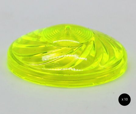 Click Here To Enlarge This Photo Of E14 Turbo S Fairground Cabochon Top - 10pcs