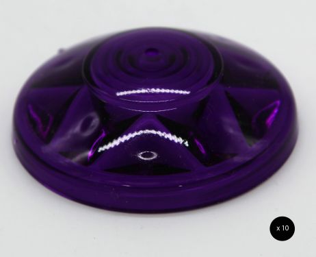 Click Here To Enlarge This Photo Of E14 Decorlite Fairground Cabochon Top (60mm) - 10pcs