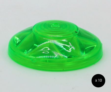 Click Here To Enlarge This Photo Of E14 Decorlite Fairground Cabochon Top (60mm) - 10pcs
