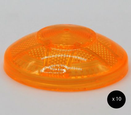 Click Here To Enlarge This Photo Of E14 Decorlite Fairground Cabochon Top (60mm) - 10pcs