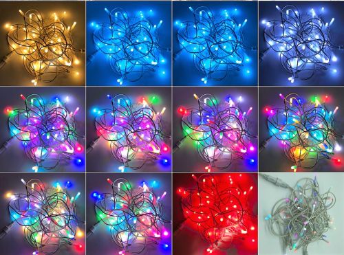Click Here To Enlarge This Photo Of XP Connectable 240v RGB - 100 LEDs Colour Changing 