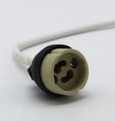 GU10 Lampholder With Fitted Wires