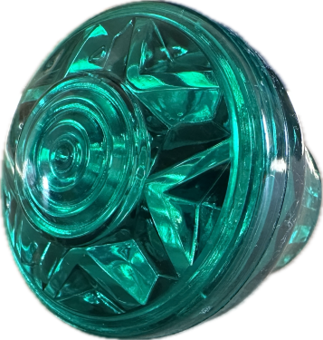 Click Here To Enlarge This Photo Of E10 Decorlite Fairground Cabochon Top & Base - 10pcs