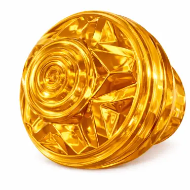 Click Here To Enlarge This Photo Of E10 Decorlite Fairground Cabochon Top & Base - 10pcs