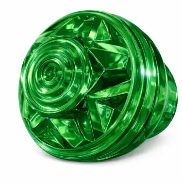 Click Here To Enlarge This Photo Of E10 Decorlite Fairground Cabochon Top & Base - 10pcs