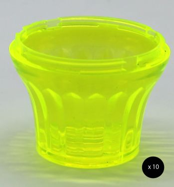 Click Here To Enlarge This Photo Of E10 Decorlite Fairground Cabochon Base - 10pcs