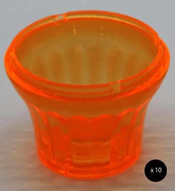 Click Here To Enlarge This Photo Of E10 Decorlite Fairground Cabochon Base - 10pcs