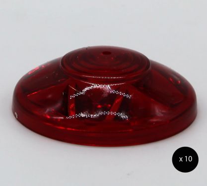 Click Here To Enlarge This Photo Of E10 Decorlite Fairground Cabochon Top - 10pcs