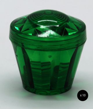 Click Here To Enlarge This Photo Of E10 UFO Fairground Cabochon Top & Base - 10pcs