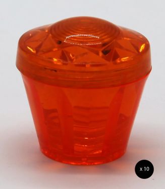 Click Here To Enlarge This Photo Of E10 UFO Fairground Cabochon Top & Base - 10pcs
