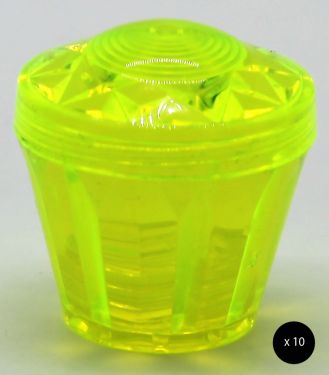 Click Here To Enlarge This Photo Of E10 UFO Fairground Cabochon Top & Base - 10pcs