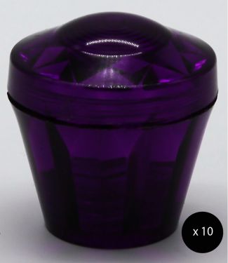 Click Here To Enlarge This Photo Of E10 UFO Fairground Cabochon Top & Base - 10pcs