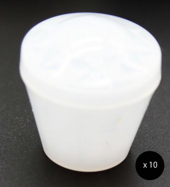 Click Here To Enlarge This Photo Of E10 UFO Fairground Cabochon Top & Base - 10pcs