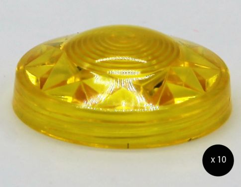 Click Here To Enlarge This Photo Of E10 UFO Fairground Cabochon Top - 10pcs