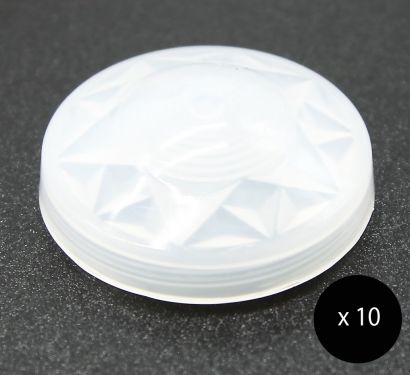Click Here To Enlarge This Photo Of E10 UFO Fairground Cabochon Top - 10pcs