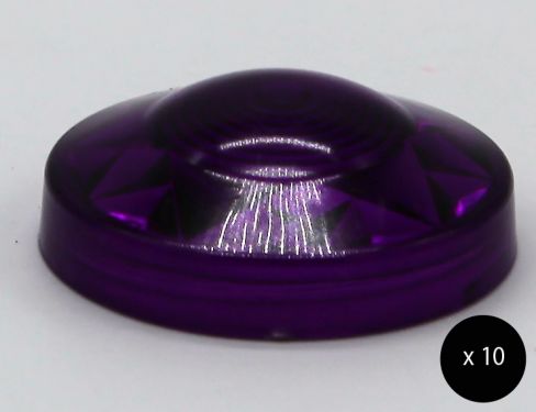 Click Here To Enlarge This Photo Of E10 UFO Fairground Cabochon Top - 10pcs