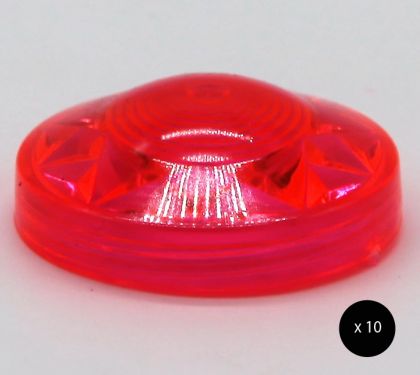 Click Here To Enlarge This Photo Of E10 UFO Fairground Cabochon Top - 10pcs