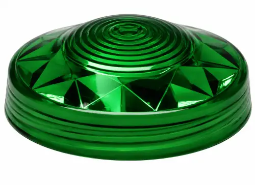 Click Here To Enlarge This Photo Of E10 UFO Fairground Cabochon Top - 10pcs