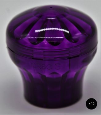 Click Here To Enlarge This Photo Of E14 Diamante Fairground Cabochon Top & Base - 10pcs