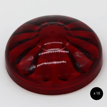 Click Here To Enlarge This Photo Of E14 Diamante Fairground Cabochon Top - 10pcs