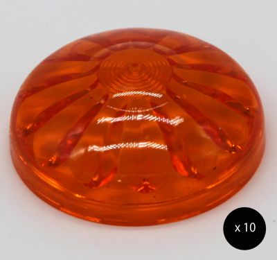 Click Here To Enlarge This Photo Of E14 Diamante Fairground Cabochon Top - 10pcs