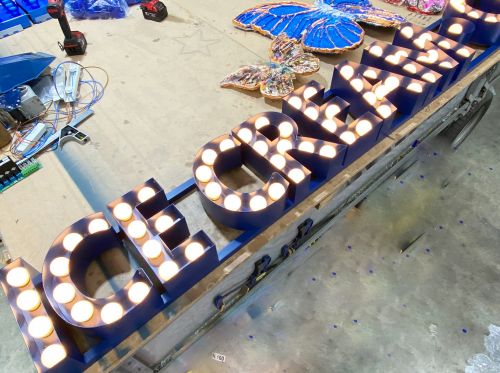 Click Here To Enlarge This Photo Of Aluminium Ice Cream Sign