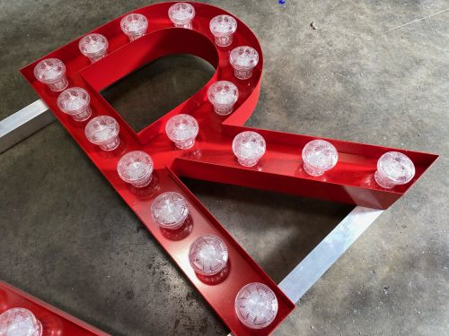 Click Here To Enlarge This Photo Of BAR Aluminium Sign