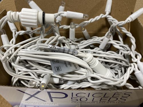 Click Here To Enlarge This Photo Of XP Connectable 240v 5mm Icicle LED - 50 LEDs