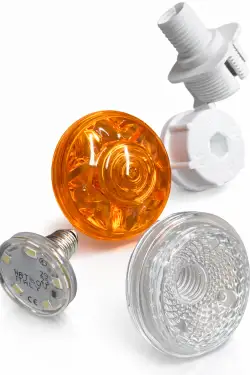 Click Here To Enlarge This Photo Of E10 Decorlite Panel Mounted Cabochon&nbsp;