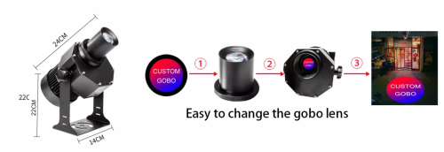 Click Here To Enlarge This Photo Of 200w Lighting Projector 