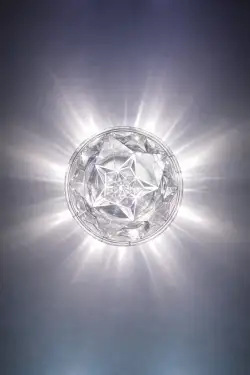 Click Here To Enlarge This Photo Of E14 Astro Fairground Cabochon Top & Base