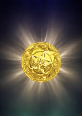 Click Here To Enlarge This Photo Of E14 Astro Fairground Cabochon Top & Base