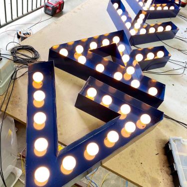 Click Here To Enlarge This Photo Of Food & Drink Lighting and Bespoke Signs