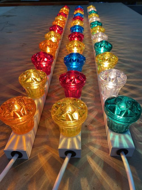 Click Here To Enlarge This Photo Of Fairground Lighting 